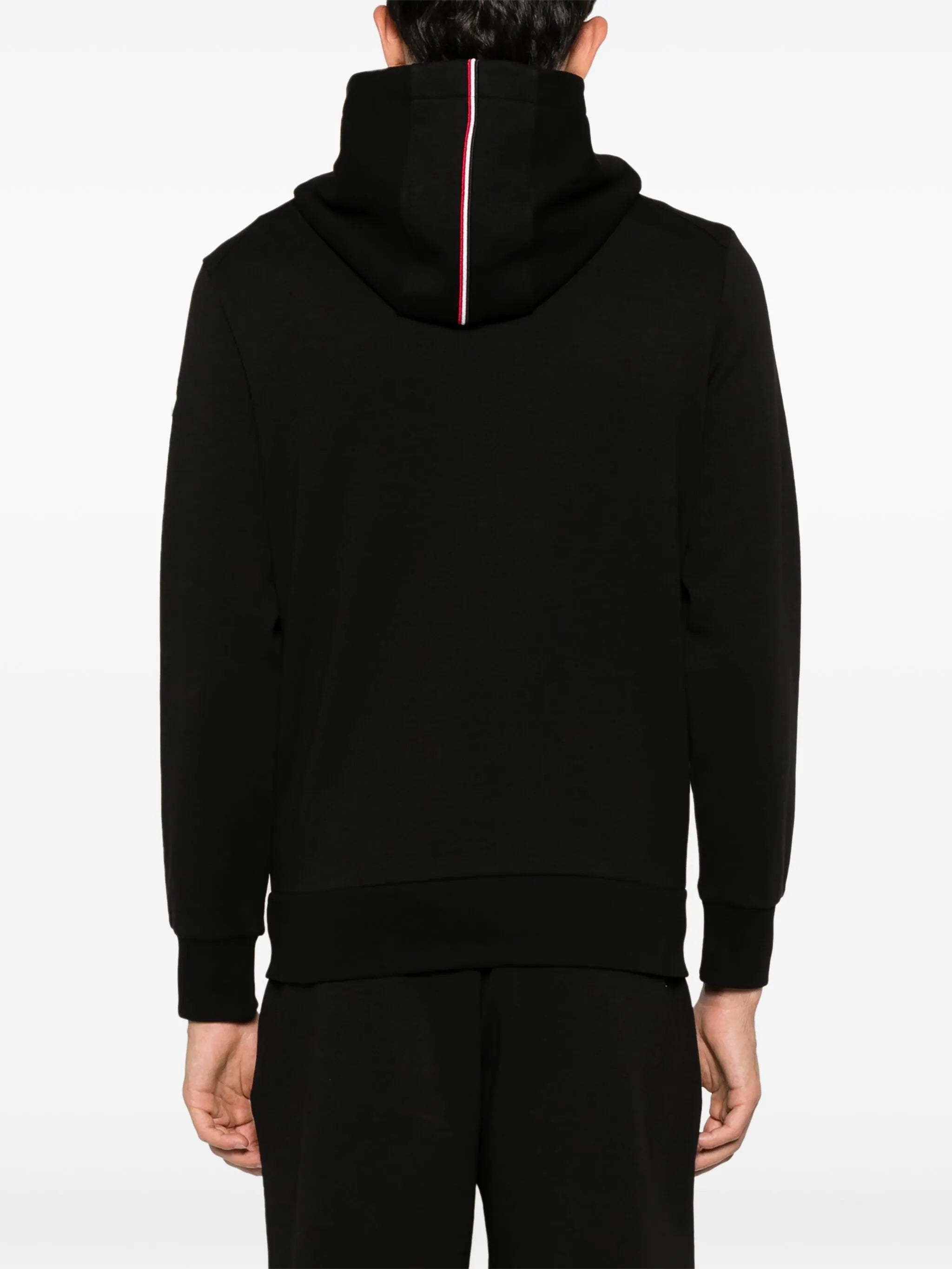 Moncler hoodie zippé à logo appliqué
